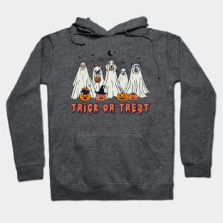 Trick-Or-Treat Ghost Dogs Hoodie